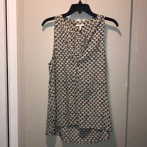 Sleeveless 100% Silk Top